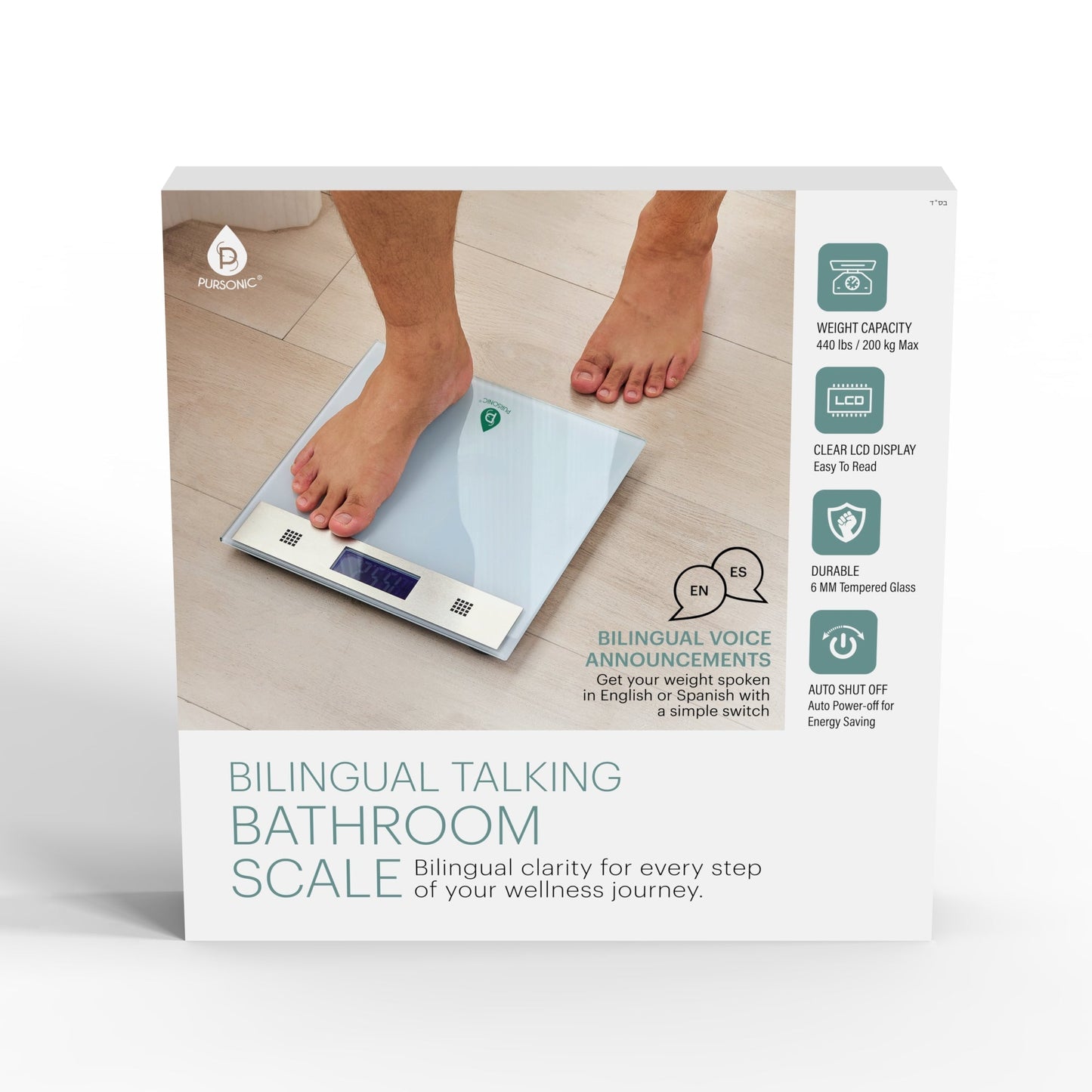 Bilingual Talking Bathroom Scale – Precision Meets Convenience - Health & Longevity Life