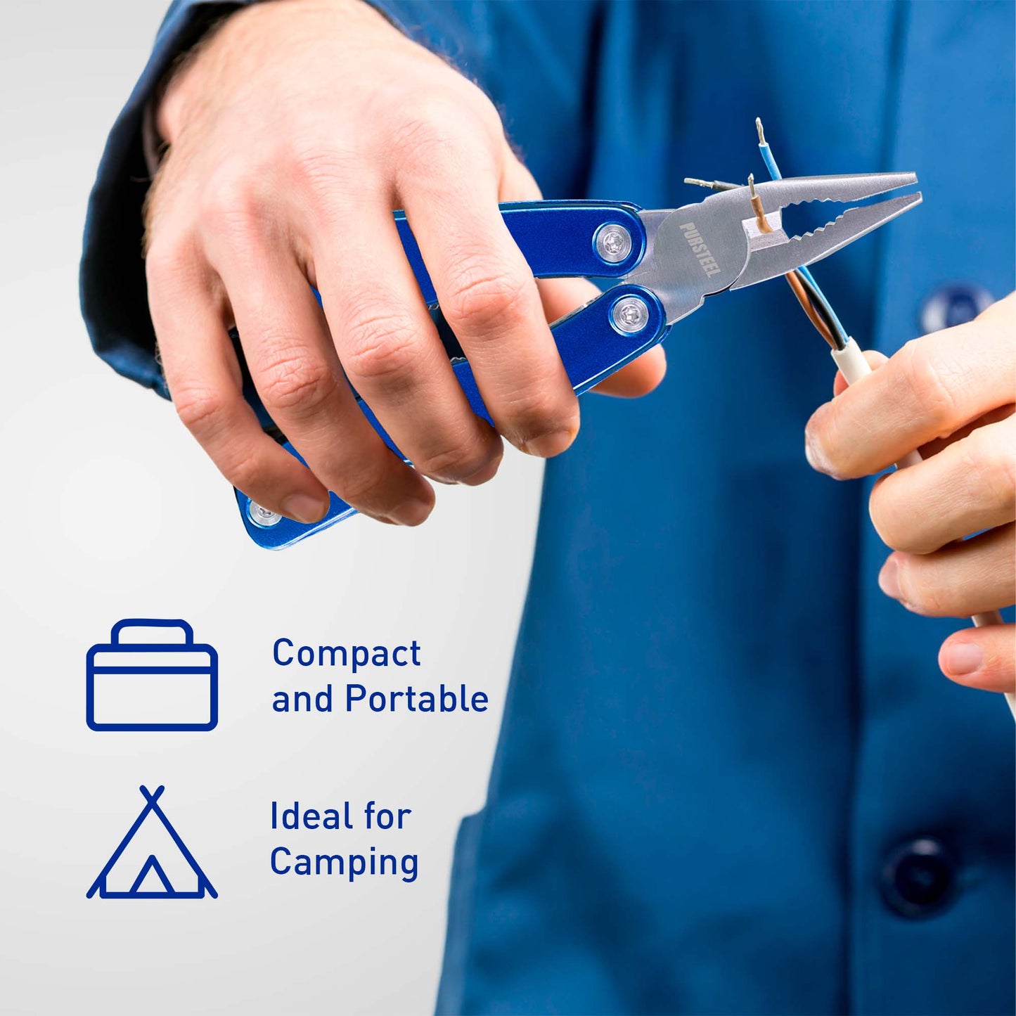 🛠️ Pursonic Car Vacuum, Handy Solutions 9 - Piece Tool Kit & 11 - in - 1 Multifunction Tool Bundle – The Ultimate Home & Auto Essential Set 🚗🔧 - Health & Longevity Life