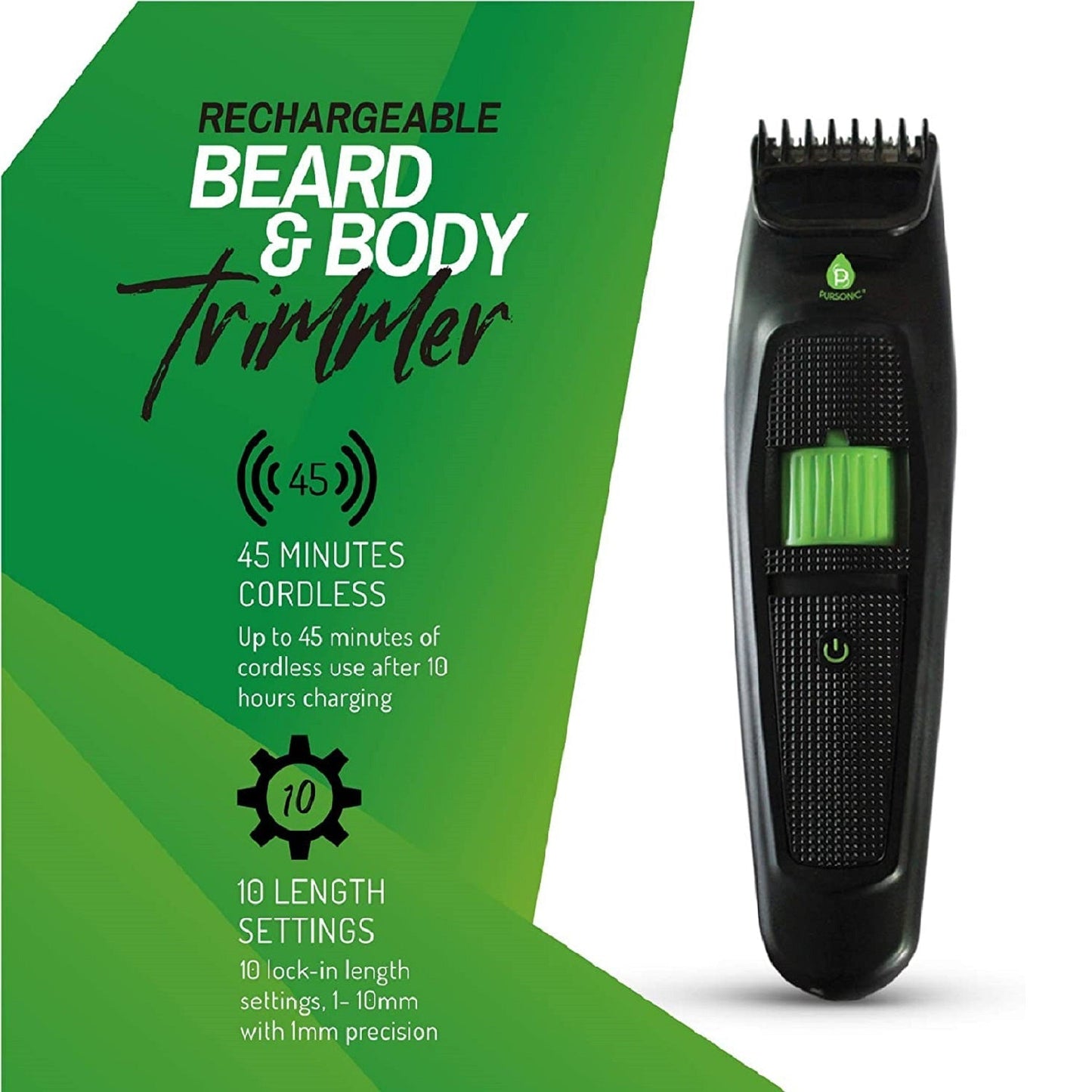 Rechargeable Beard And Body Trimmer - Health & Longevity Life