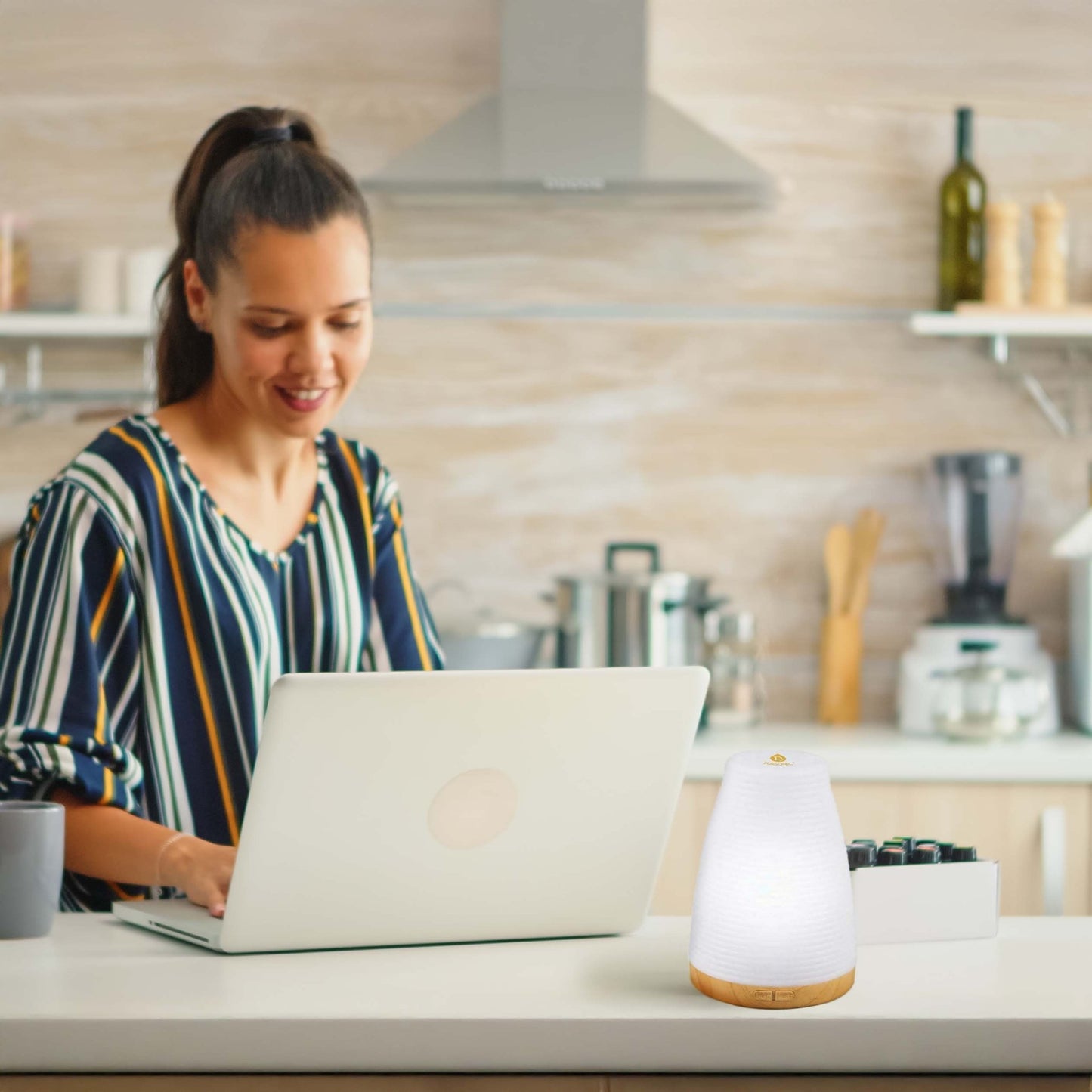 2 - in - 1 USB Essential oil Aroma Diffuser - Health & Longevity Life