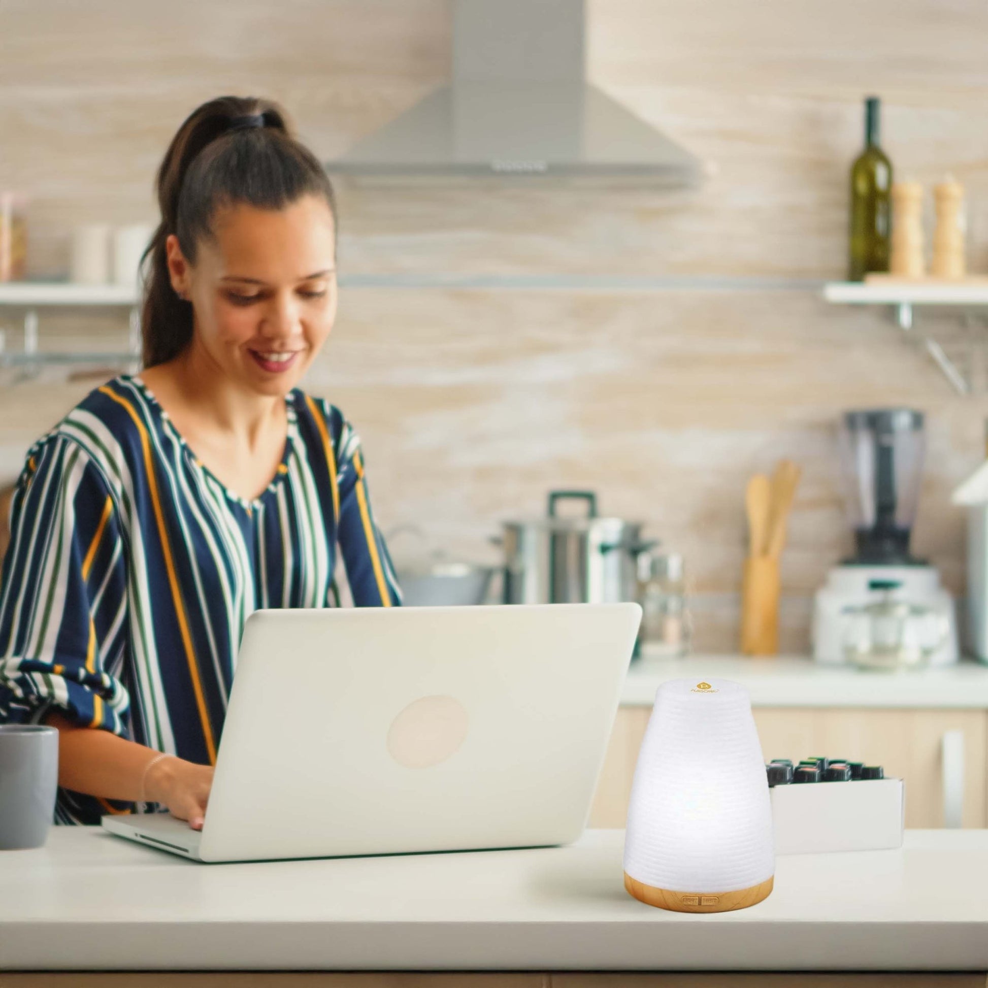 2 - in - 1 USB Essential oil Aroma Diffuser - Health & Longevity Life