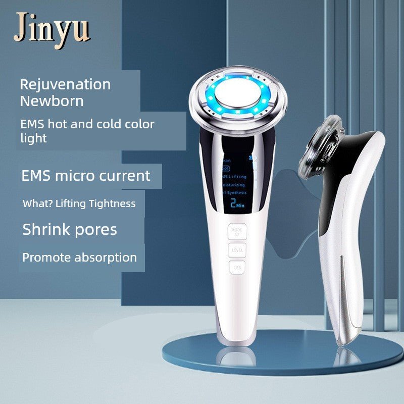 Beauty Instrument Lifting and Firming For Home EMS Micro Current Facial Inductive Therapeutical Instrument Facial Rejuvenation Law Lines Anti - Wrinkle Photon - Health & Longevity Life