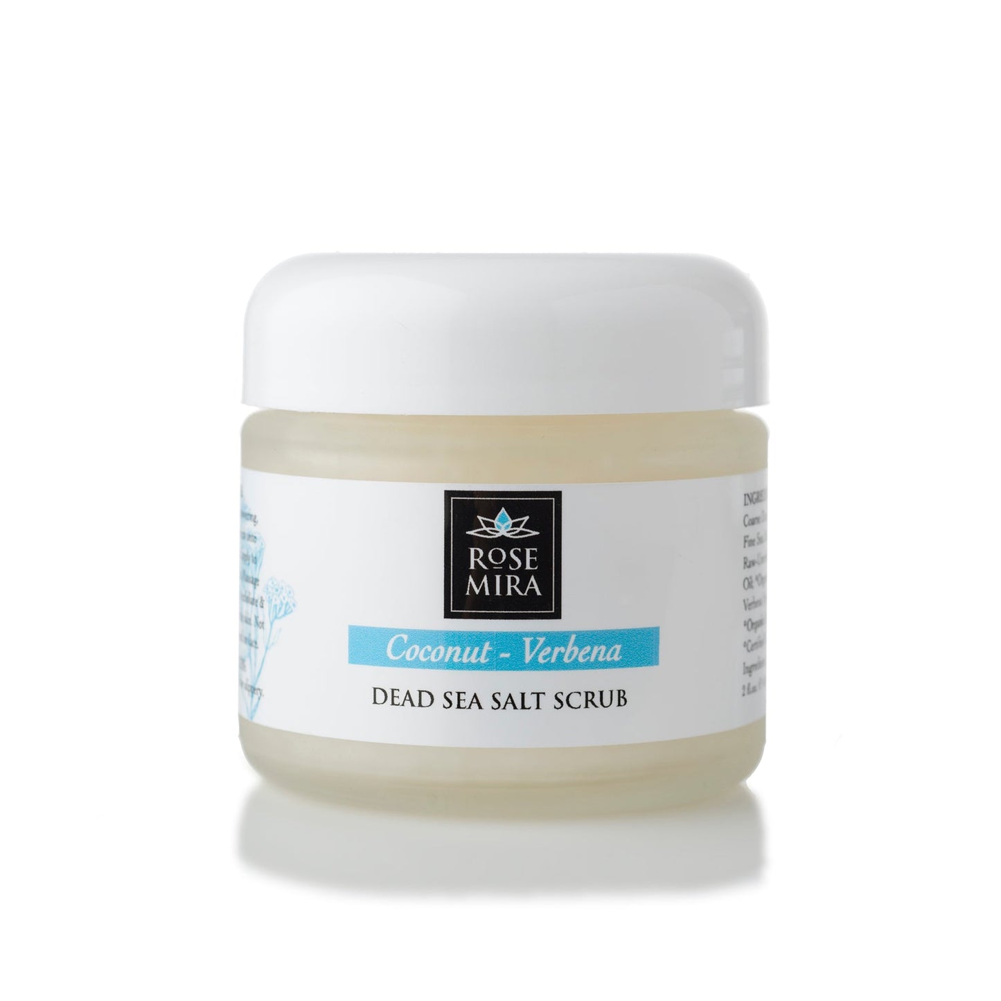 Coconut Verbena Dead Sea Salt Body Scrub - Health & Longevity Life