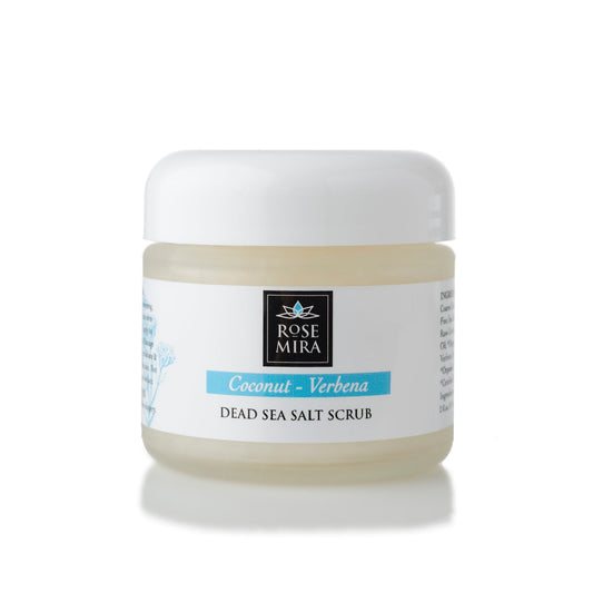 Coconut Verbena Dead Sea Salt Body Scrub - Health & Longevity Life