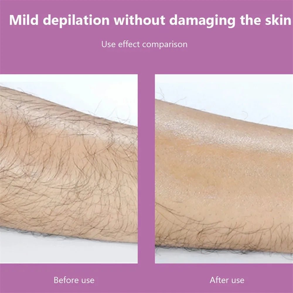 Crystal Physical Hair Removal Eraser Glass Hair Remover Painless Epilator Easy Cleaning Reusable Body Care Depilation Tool - Health & Longevity Life