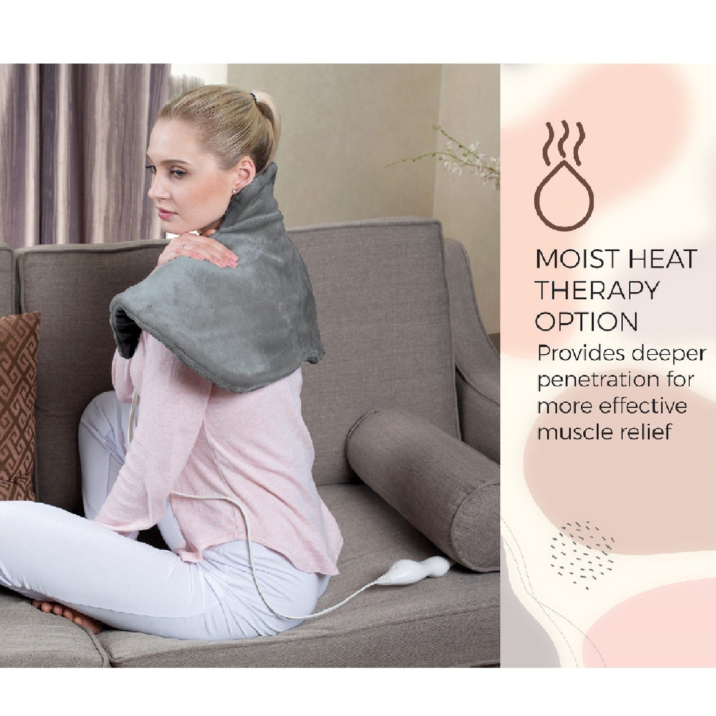 Electric Neck & Shoulder Heating Pad - Health & Longevity Life