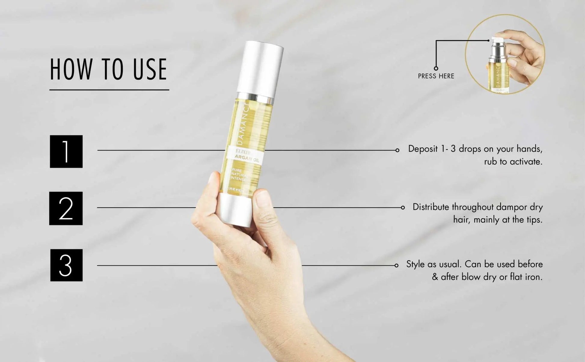 Elixir Argan Oil (Liquid Gold) - Health & Longevity Life