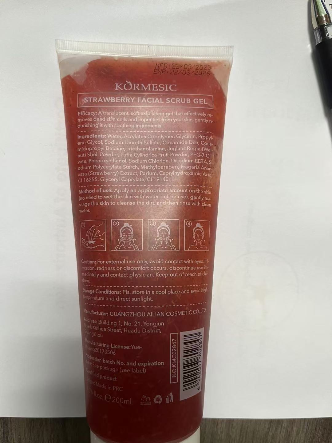 Facial Exfoliation Whitening Natural Facial Skin Care Cleansing Exfoliation Whitening Body Scrub - Health & Longevity Life