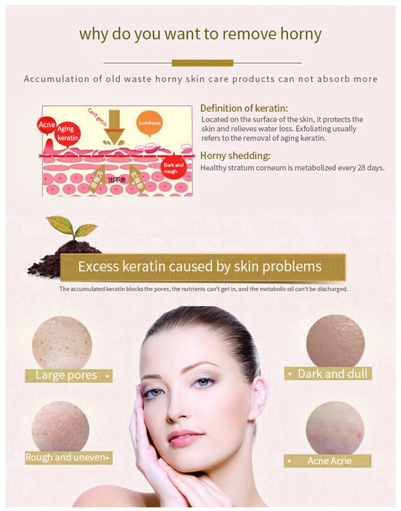 Facial Exfoliation Whitening Natural Facial Skin Care Cleansing Exfoliation Whitening Body Scrub - Health & Longevity Life