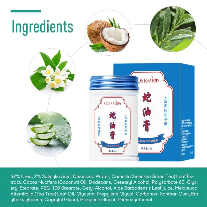 Herbal Anti Crack Foot Cream Heel Cracking Repair Products Exfoliation Dead Skin Removal Softening Moisturize Smooth Skin Care - Health & Longevity Life