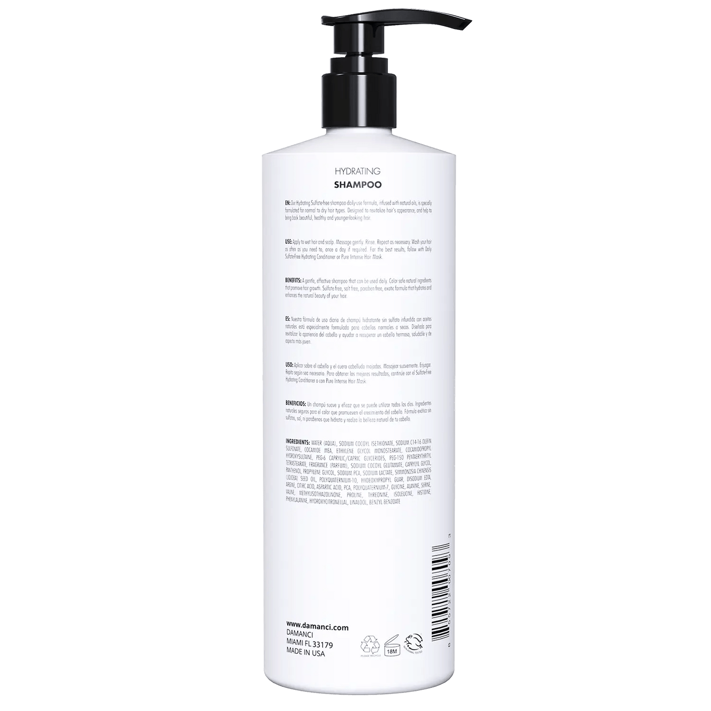 Hydrating Shampoo - Health & Longevity Life