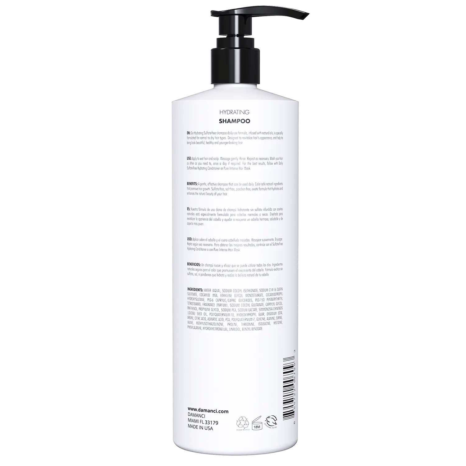 Hydrating Shampoo - Health & Longevity Life