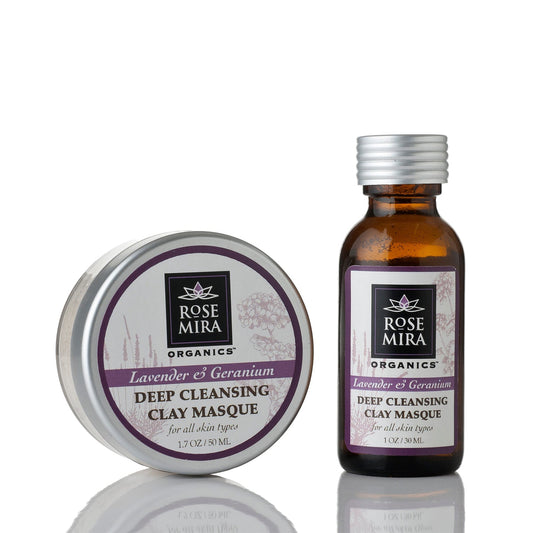 Lavender & Geranium Deep Cleansing Masque - Health & Longevity Life