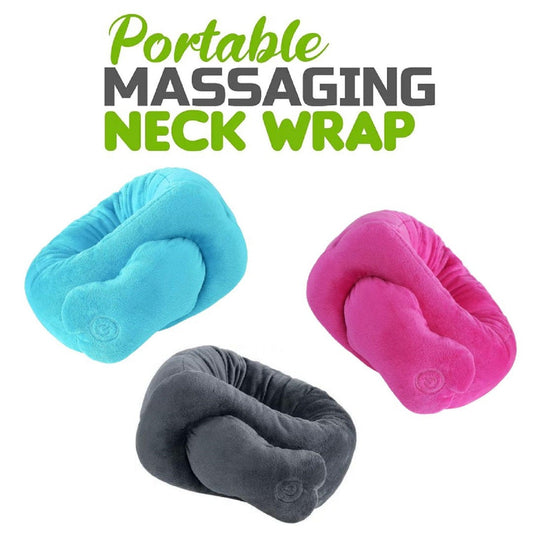 Portable Neck & Shoulder Adjustable Massaging Wrap - Health & Longevity Life