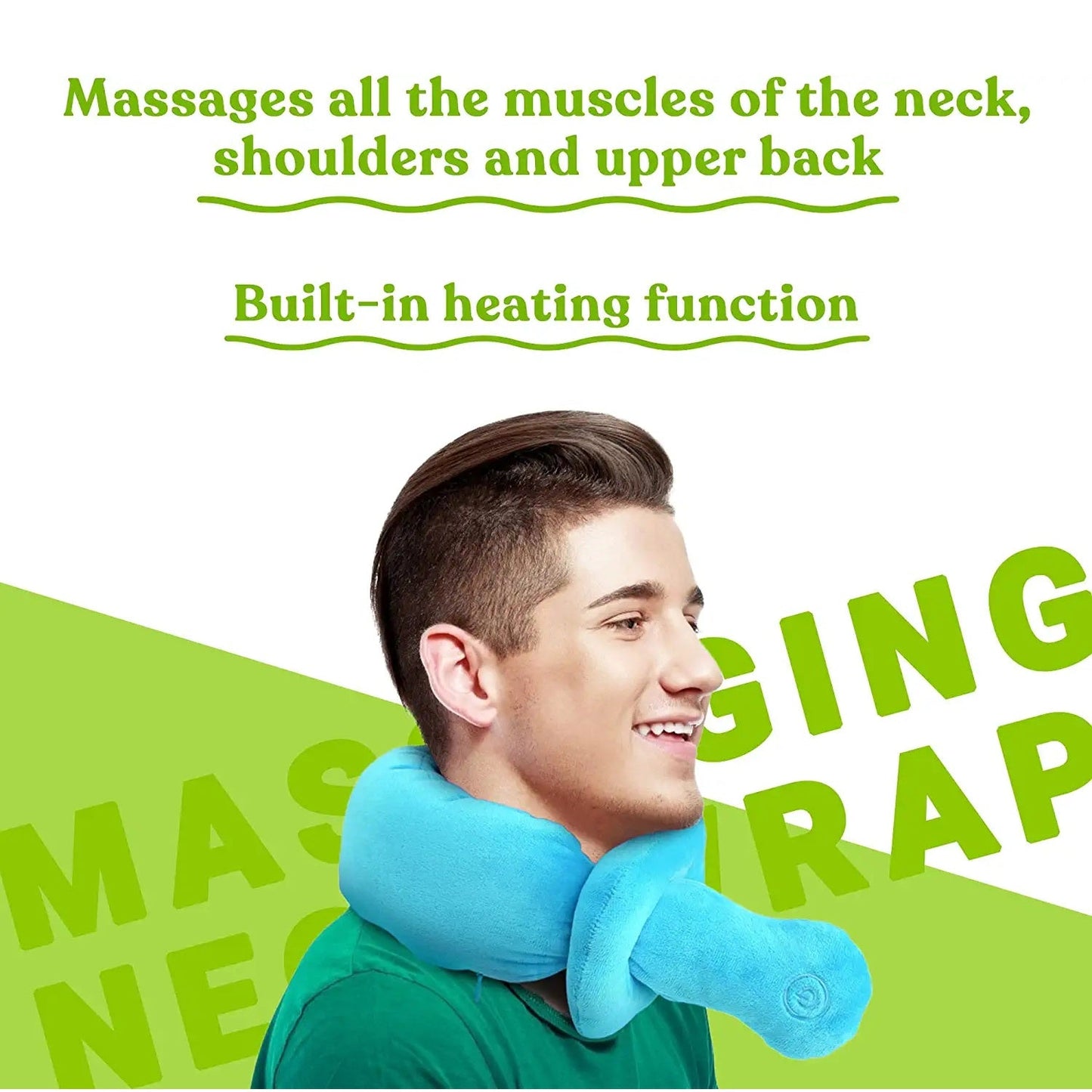 Portable Neck & Shoulder Adjustable Massaging Wrap - Health & Longevity Life