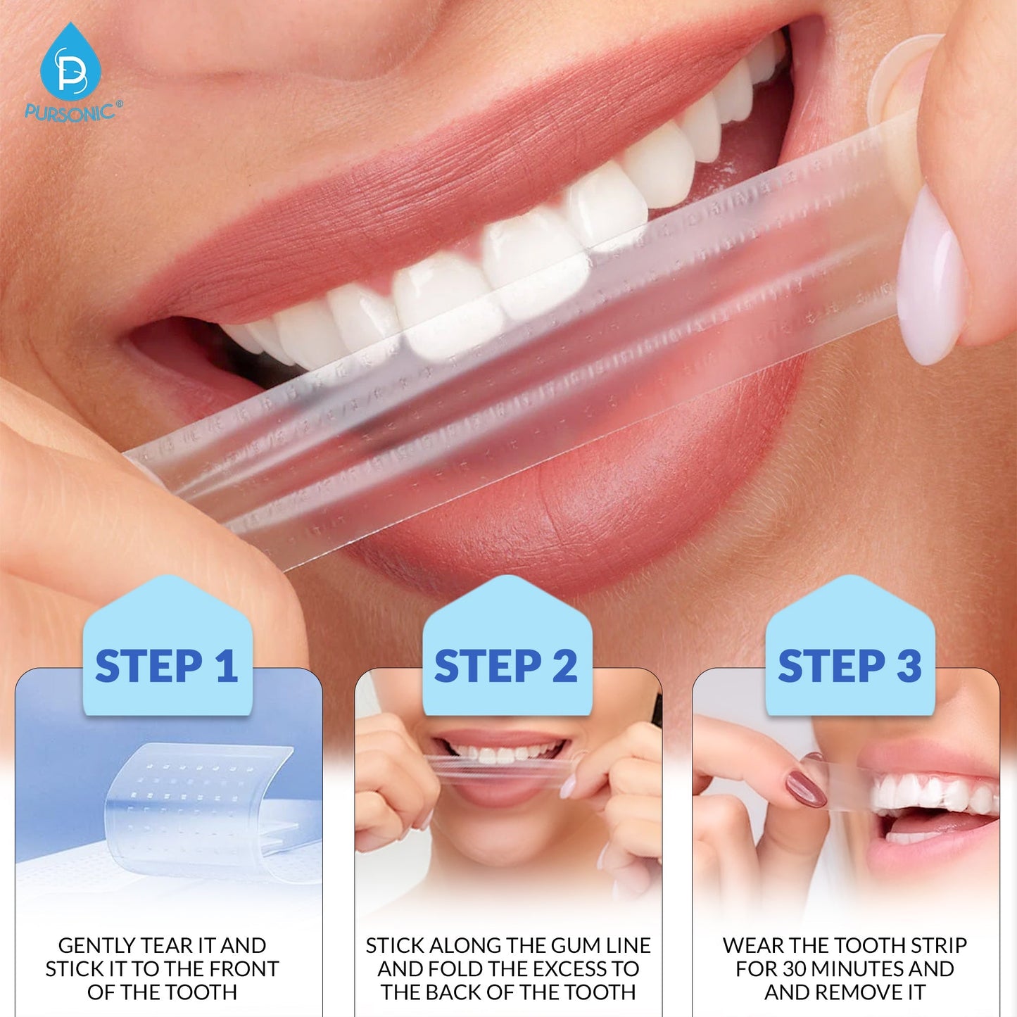 Professional Teeth Whitening Strips - Health & Longevity Life