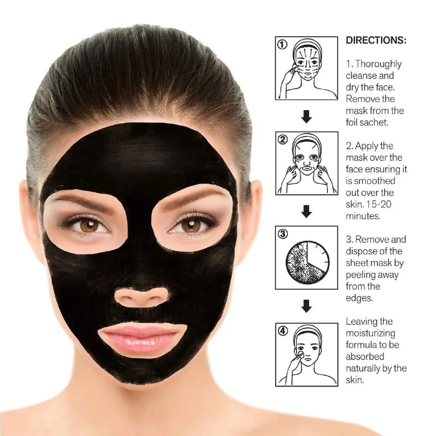 Purifying Charcoal Sheet Mask - Health & Longevity Life