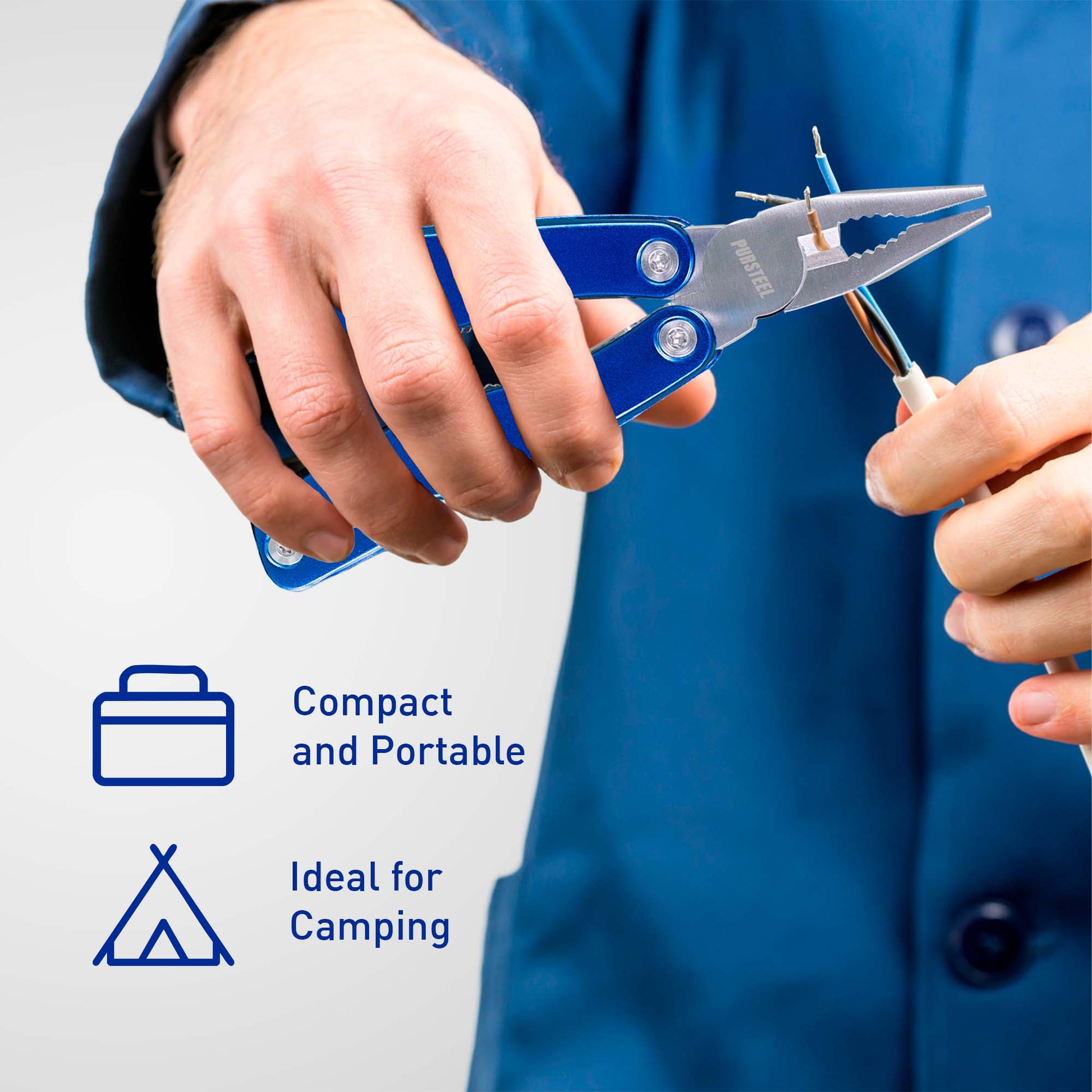 🛠️ Pursonic Car Vacuum, Handy Solutions 9 - Piece Tool Kit & 11 - in - 1 Multifunction Tool Bundle – The Ultimate Home & Auto Essential Set 🚗🔧 - Health & Longevity Life