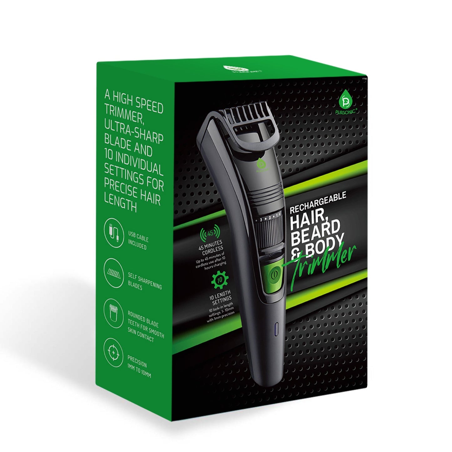Rechargeable Beard And Body Trimmer - Health & Longevity Life