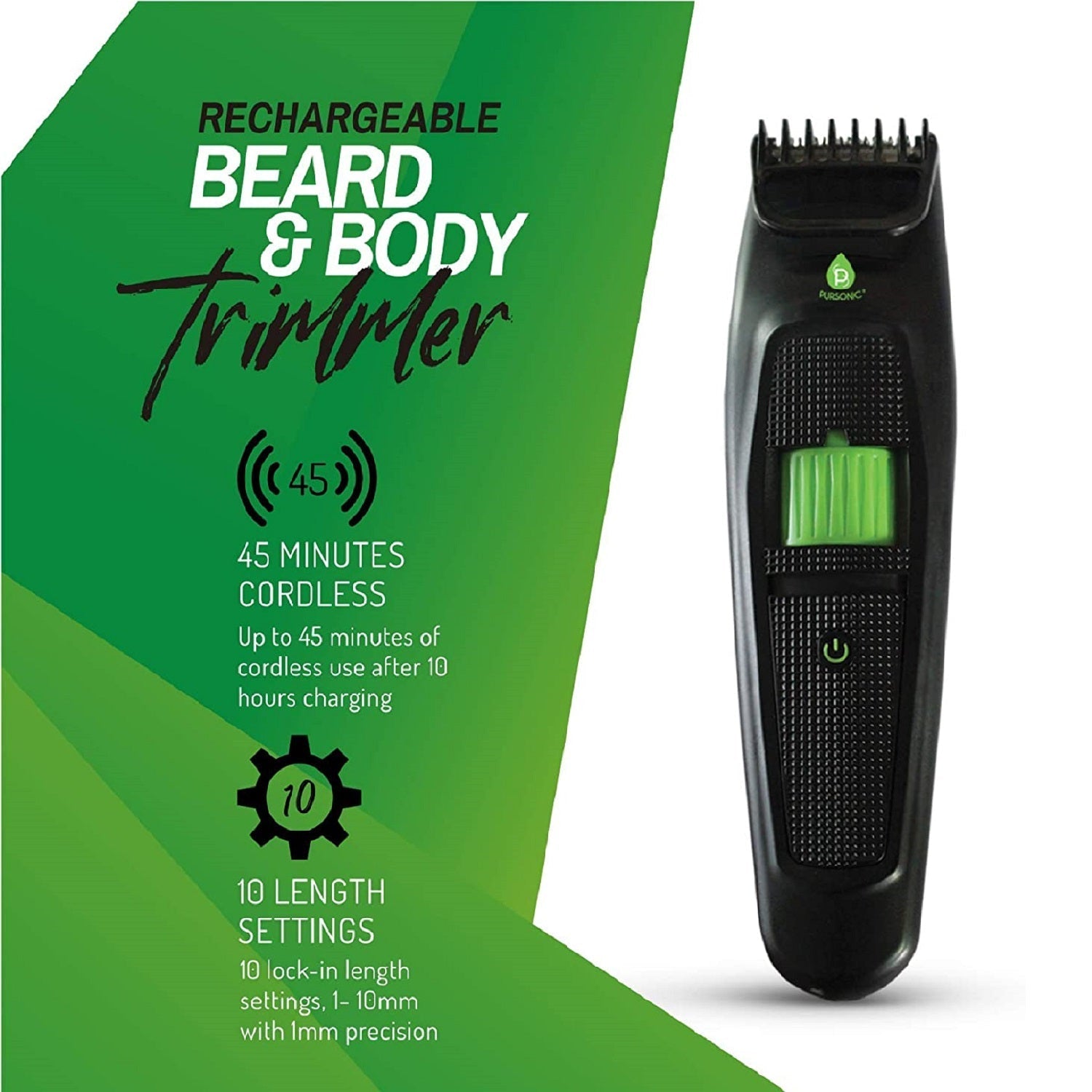 Rechargeable Beard And Body Trimmer - Health & Longevity Life