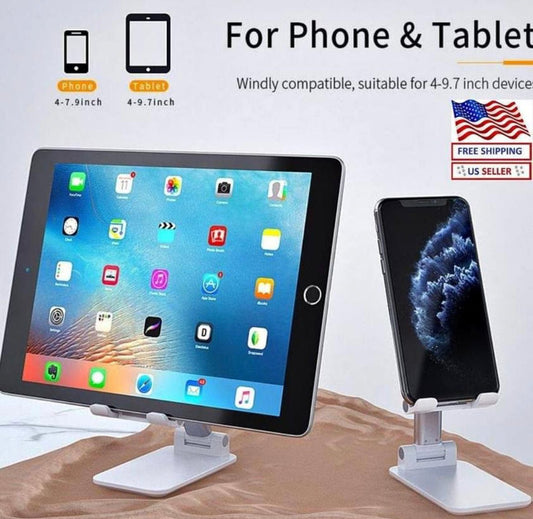 Tablet Stand Holder Adjustable Portable Desktop Holder Dock - Health & Longevity Life