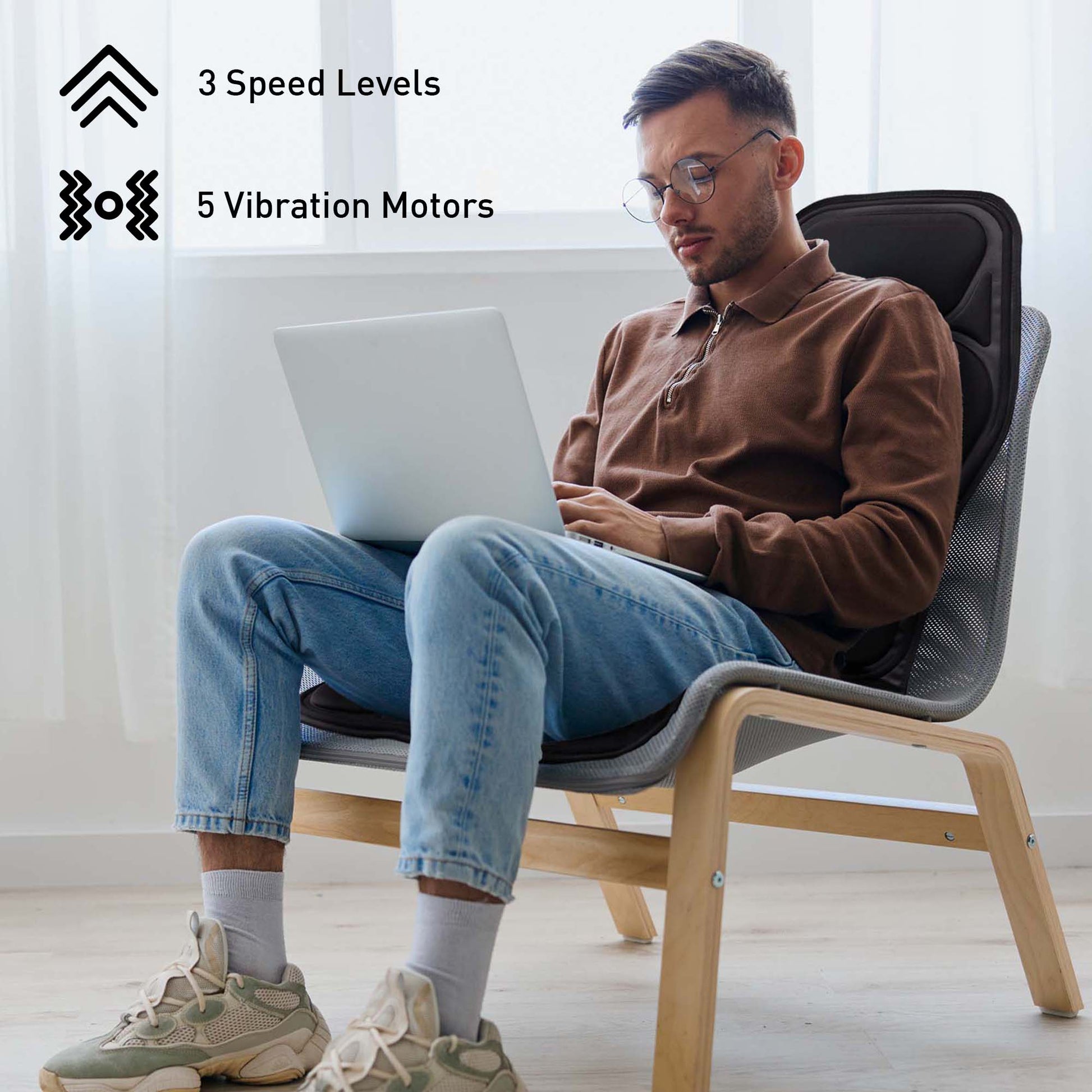 Ultimate Home & Office Massage Bundle - Pursonic 3D Shiatsu Heating Back & Neck Massager and Pursonic Chair Cushion with Heat & Vibration for Full - Body Relaxation - Health & Longevity Life