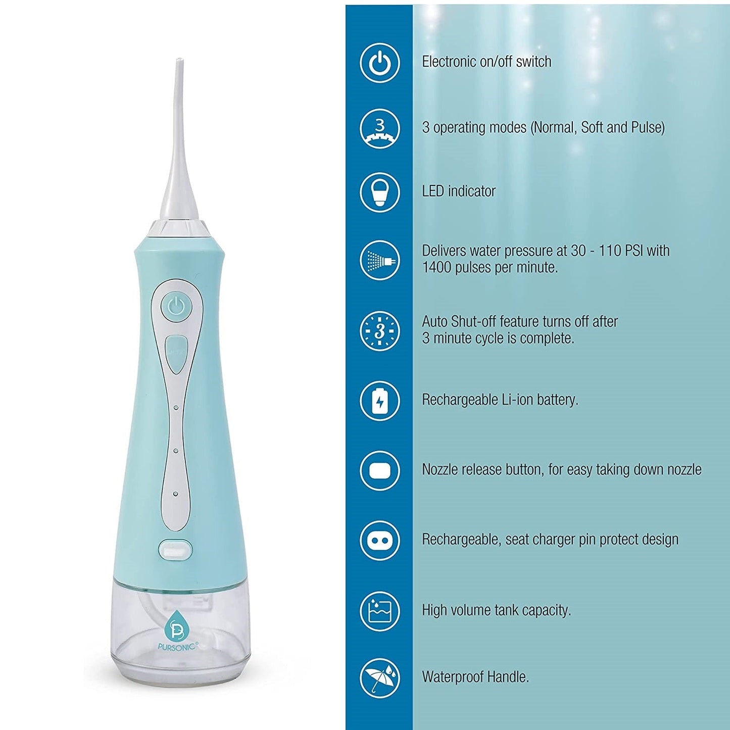 USB Rechargeable Oral Irrigator - Health & Longevity Life